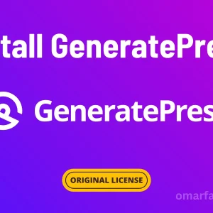 Install generatepress premium theme